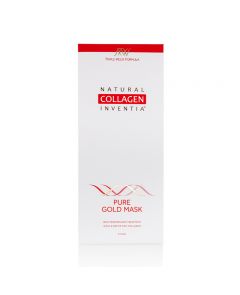 KOLAGENOWE MASKI ZE ZŁOTEM - ZESTAW INVENTIA PURE GOLD MASK WITH NATIVE FISH COLLAGEN