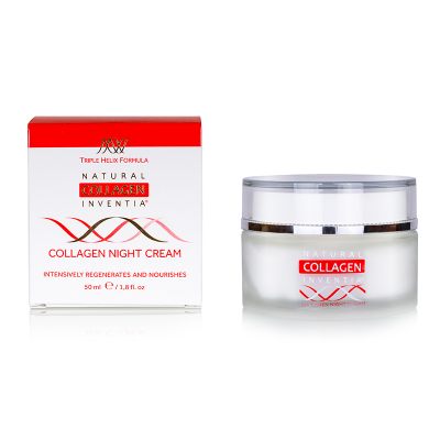 KOLAGENOWY KREM NA NOC - INVENTIA COLLAGEN NIGHT CREAM 50 ML